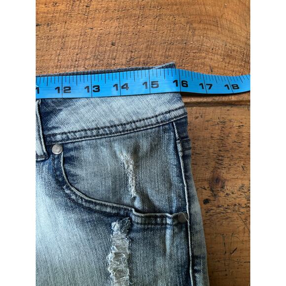 Junior Girls Jake Jeans Allie Cut Off Denim Jean Distressed‎ Shorts Size 11 - Picture 10 of 10